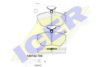 ICER 180742-700 Brake Pad Set, disc brake